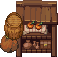 Food Storage in-game building art