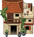 Insula in-game building art