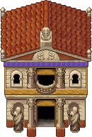 University in-game building art