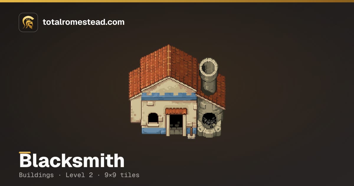 Mblacksmit Build Skill Roo Blacksmith - Level 2 — Romestead building